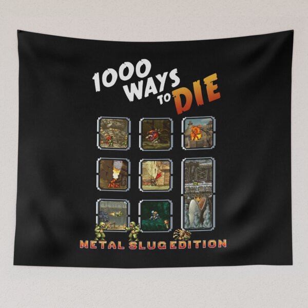 Item preview, 1000 Ways to Die - Metal Slug Edition  designed and sold by DaryMura5.