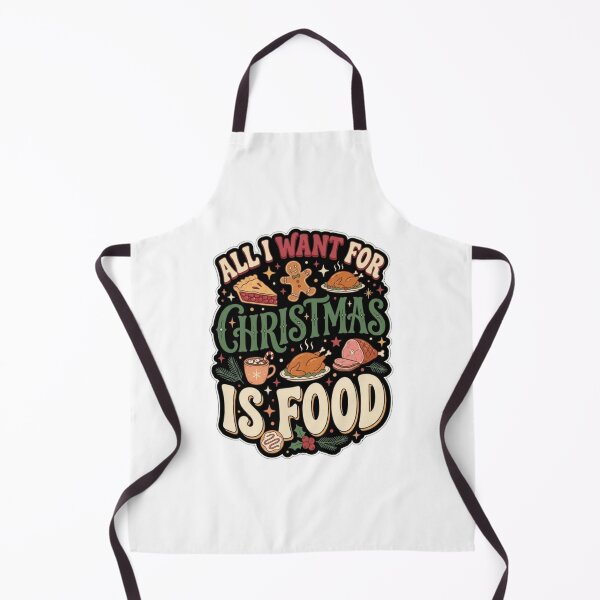 Item preview, ​All I Want For Christmas Is Food Funny Holiday Quote designed and sold by i-am-who-i-am85.