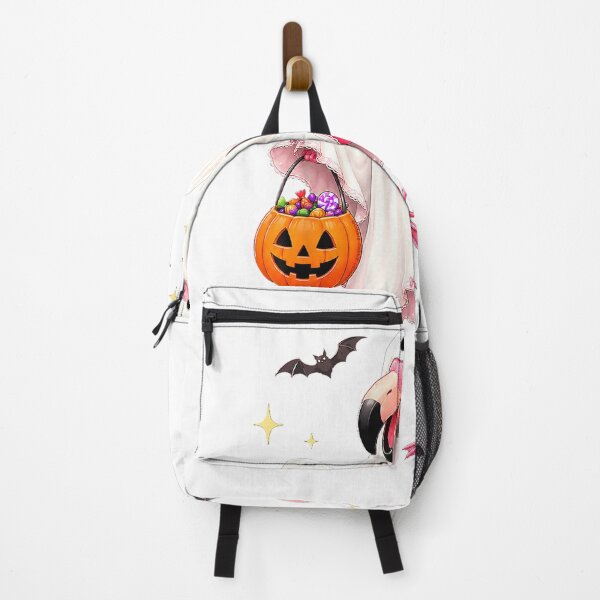 Item preview, Cute Trick or Treat Ghost Halloween Flamingo T-Shirt designed and sold by Alan Cruz.