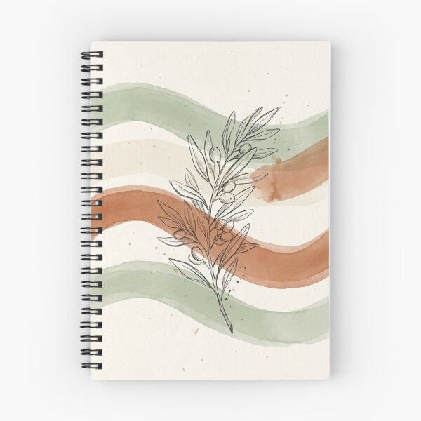 Item preview, Olive Sprig Ribbon Bands | Sage Terracotta Botanical Art designed and sold by Zaramodo.