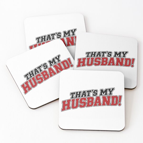 Item preview, That's My Husband Funny Football  designed and sold by Lalanian-Shop.