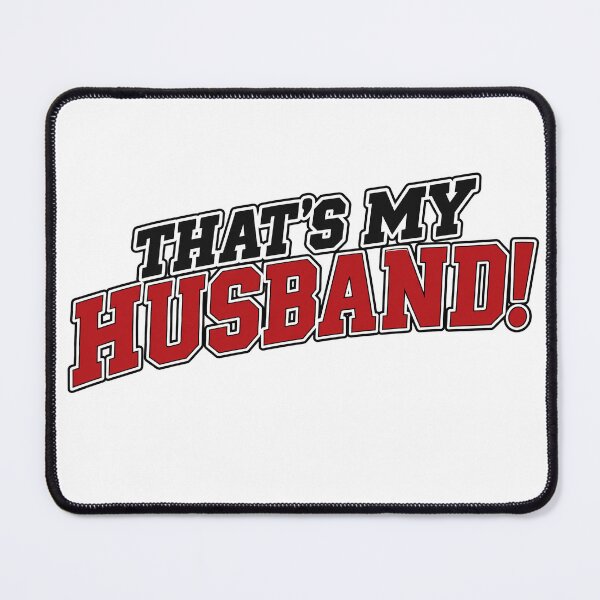 Item preview, That's My Husband Funny Football  designed and sold by Lalanian-Shop.