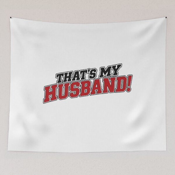 Item preview, That's My Husband Funny Football  designed and sold by Lalanian-Shop.