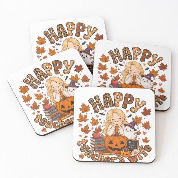 Item preview, Cute Fall Teacher Wife Spooky Season Academic Aesthetic designed and sold by TheChalkyFox.