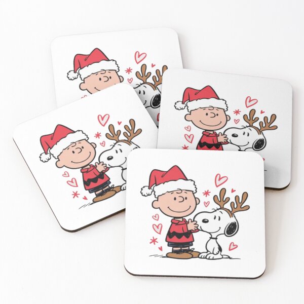 Item preview, Snoopy Charlie Brown Christmas Hug   designed and sold by shanaeartists.