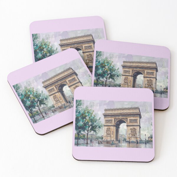 Item preview, Arc de Triomphe, Paris, Watercolour Art designed and sold by ArtworkNorth.