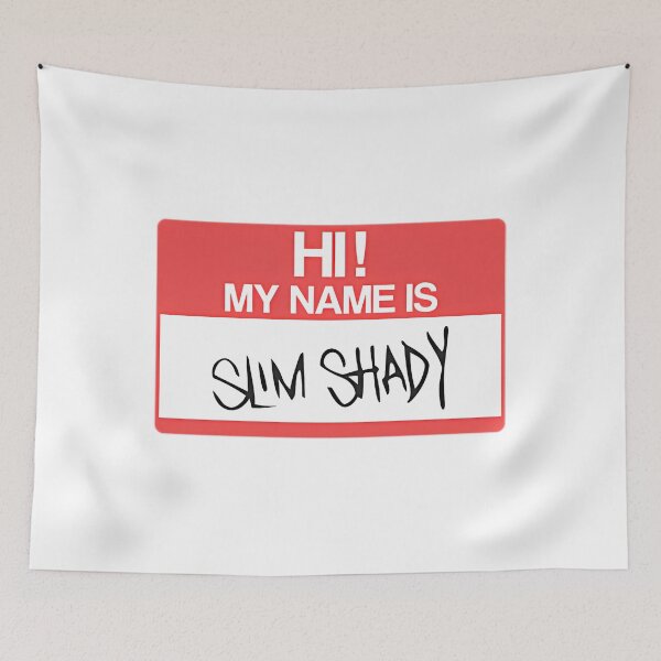 Item preview,  Hi My Name Is Slim Shady designed and sold by Gnesh.