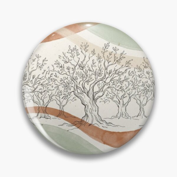 Item preview, Olive Grove Ribbon Bands | Sage Terracotta Mediterranean Art designed and sold by Zaramodo.