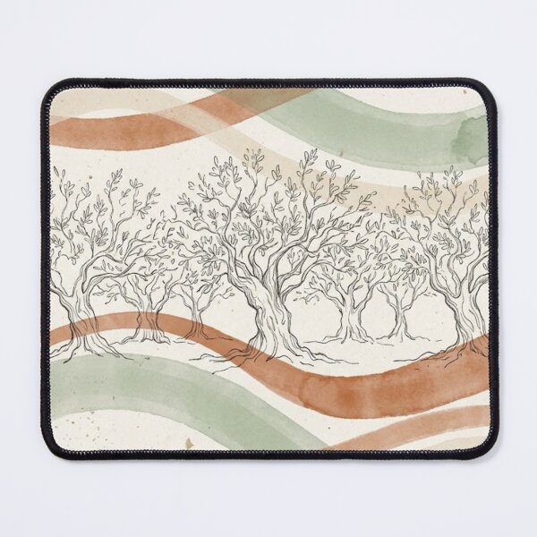 Item preview, Olive Grove Ribbon Bands | Sage Terracotta Mediterranean Art designed and sold by Zaramodo.
