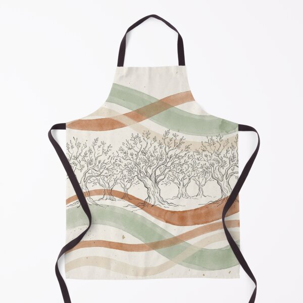 Item preview, Olive Grove Ribbon Bands | Sage Terracotta Mediterranean Art designed and sold by Zaramodo.