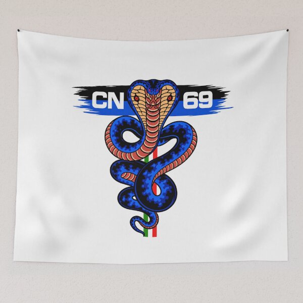 Item preview, Curva Nord 1969 Nerrazzurra designed and sold by canvasriddle.