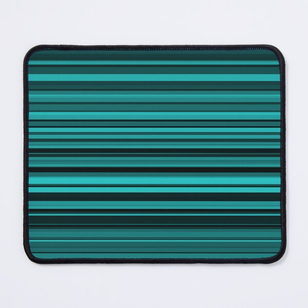 Item preview, Striped Pattern Teal Black designed and sold by ArtbyDebbieC.