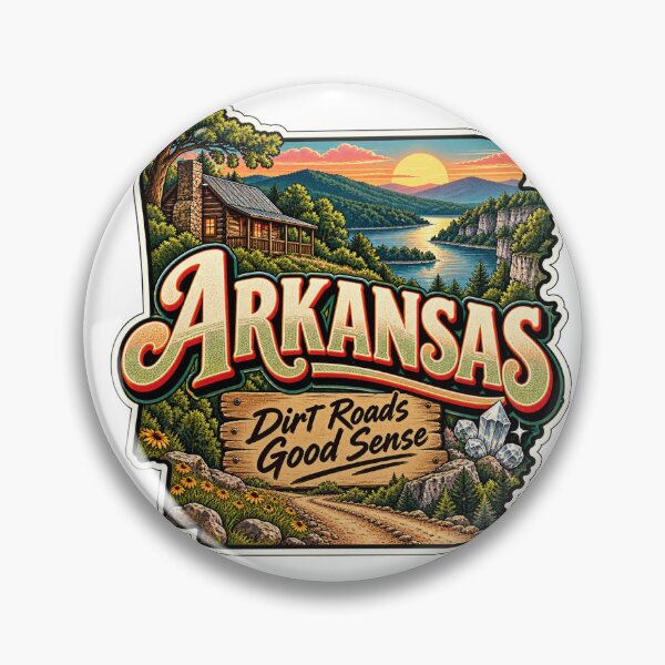 Item preview, Arkansas Dirt Roads Good Sense designed and sold by Whimspired By Paxx.