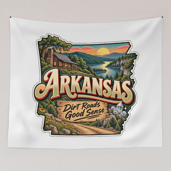 Item preview, Arkansas Dirt Roads Good Sense designed and sold by Whimspired By Paxx.
