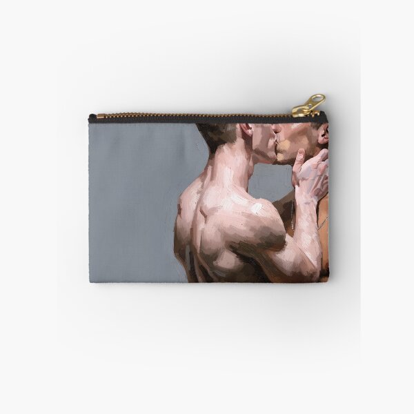 Item preview, Intimate Men Kissing Art designed and sold by gayishdesign.