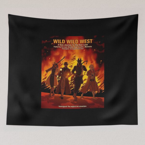Item preview, Wild Wild West Poster designed and sold by Marvellasy.