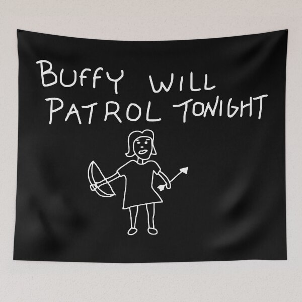 Item preview, Buffy Will Patrol Tonight designed and sold by nitakgraves.