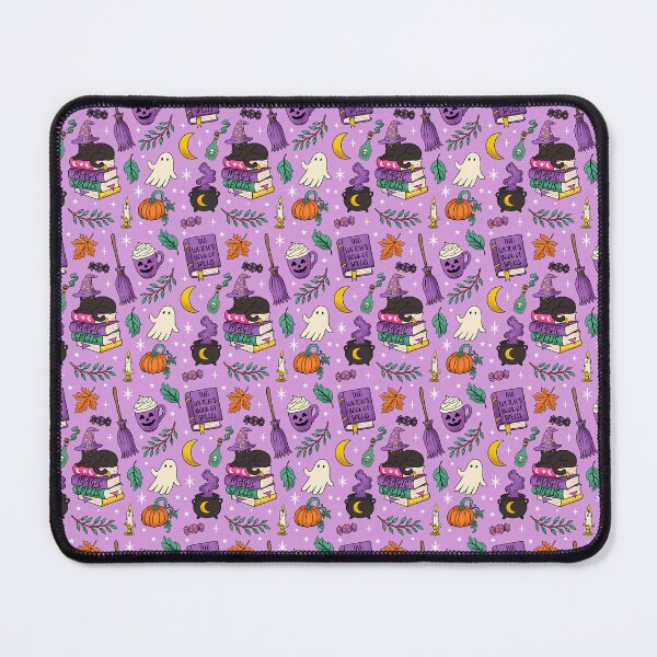 Item preview, Bookish Halloween Pattern – Black Cats, Spell Books and Ghosts designed and sold by lydiadesign.