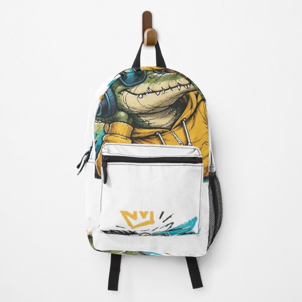 Item preview, Cool Crocodile Streetwear – Funny Hip Hop Crocodile Design designed and sold by Zack4Fashion.