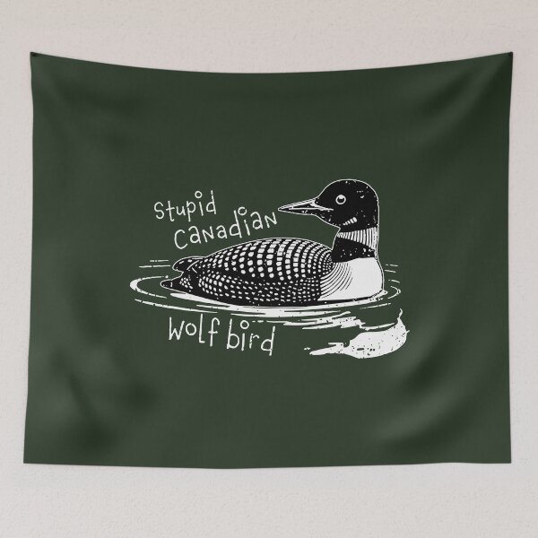 Item preview, Stupid Canadian Wolf Bird Heated Rivalry designed and sold by Lalanian-Shop.