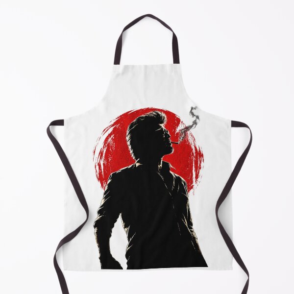 Item preview, Rajinikanth Jailer 2 Red Moon Silhouette designed and sold by Fashvora.