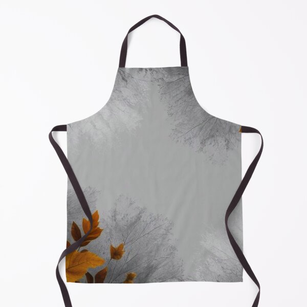 Item preview, Golden Autumn Leaves Frame — Black and White Forest Foliage Aesthetic designed and sold by LYAN-STORE.