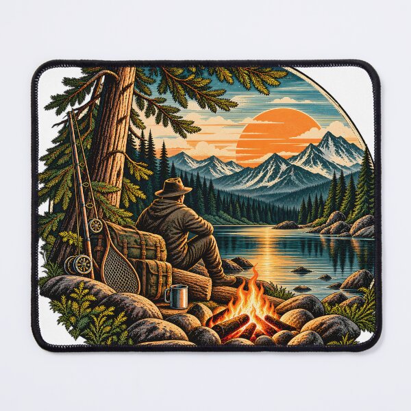 Item preview, Fishing Meadow designed and sold by TOMSZE.