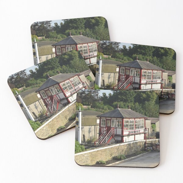 Item preview, The Historic Signal Box at Settle Railway Station designed and sold by ArtworkNorth.