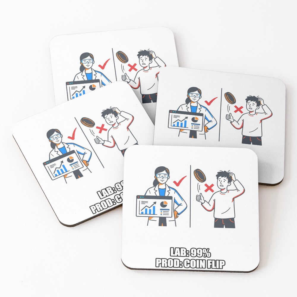 Item preview, Coasters (Set of 4) designed and sold by YNAMREG.