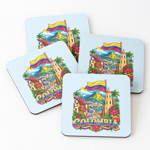 Item preview, Colombia Mountain Town designed and sold by Myra365Art.