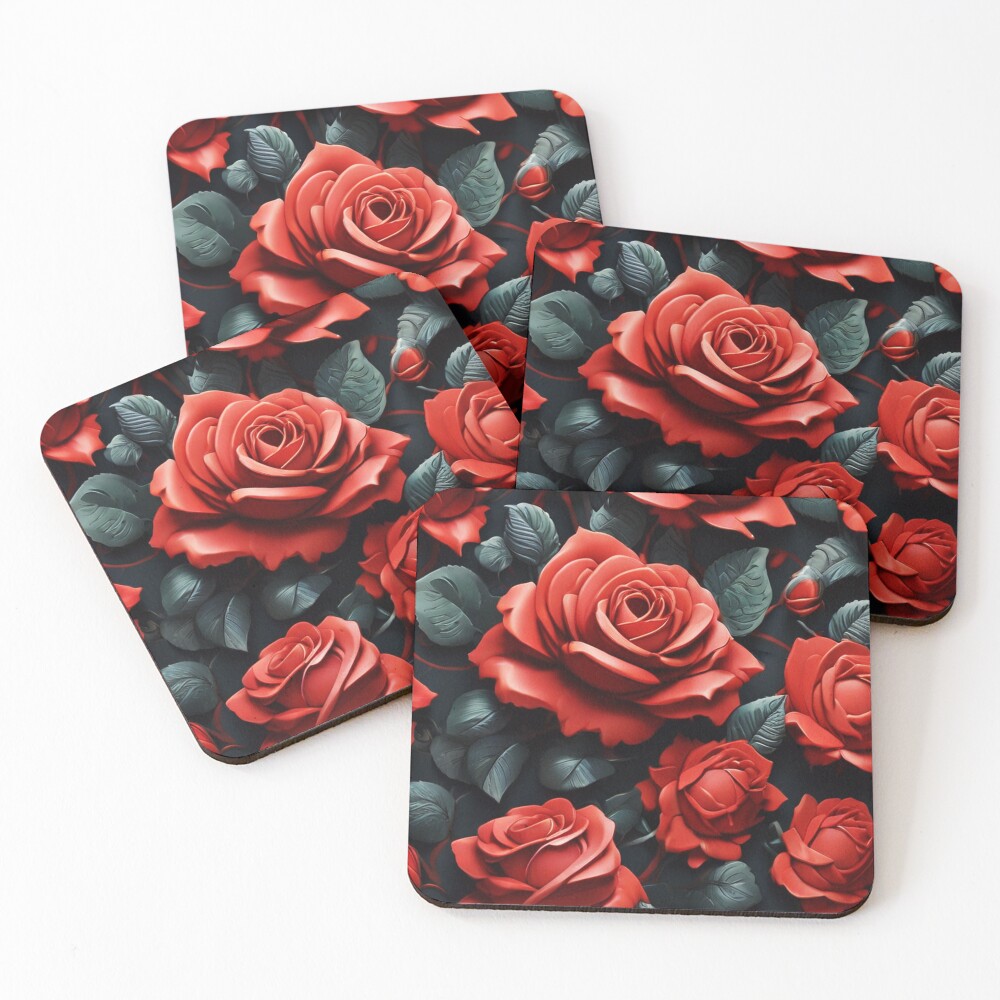 Item preview, Coasters (Set of 4) designed and sold by FunFitsFactory.