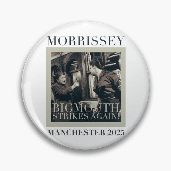 Item preview, Morrissey Manchester 2025 Bigmouth Strikes Again designed and sold by kamran-cordes.