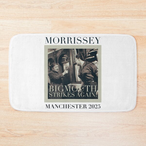 Item preview, Morrissey Manchester 2025 Bigmouth Strikes Again designed and sold by kamran-cordes.