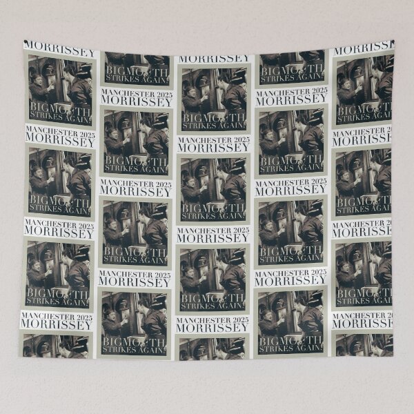 Item preview, Morrissey Manchester 2025 Bigmouth Strikes Again designed and sold by kamran-cordes.