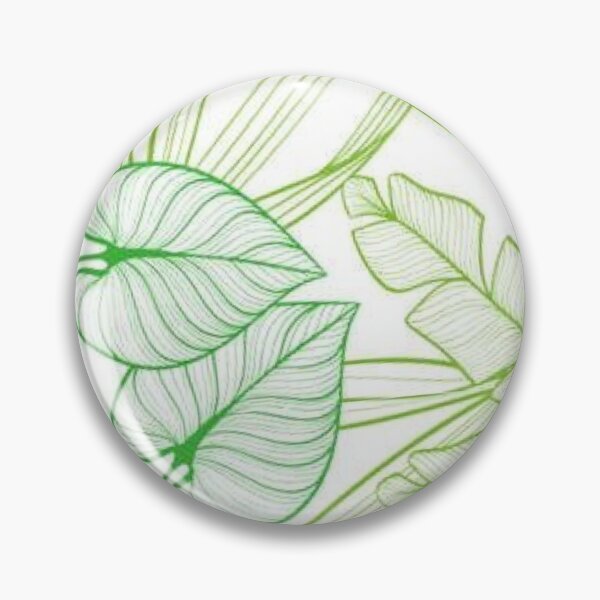 Item preview, Green Tropical Leaves Outline Seamless Pattern — Monstera Palm Line Art designed and sold by LYAN-STORE.