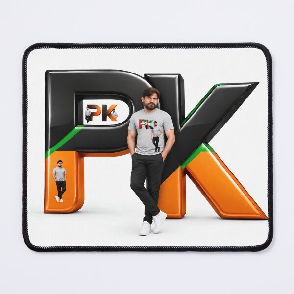 Item preview, PK 3D Typography Streetwear Design designed and sold by AksNoor116.