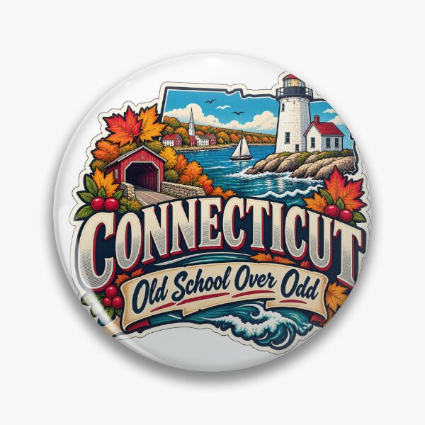 Item preview, Connecticut Old School Gen X designed and sold by Whimspired By Paxx.