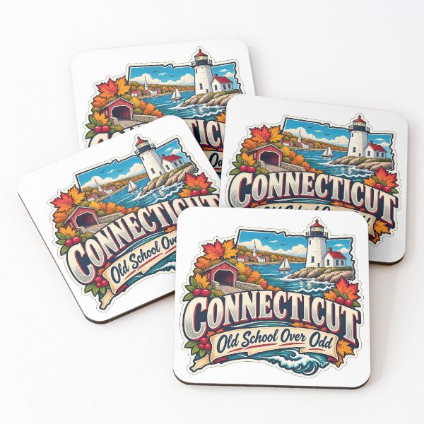 Item preview, Connecticut Old School Gen X designed and sold by Whimspired By Paxx.