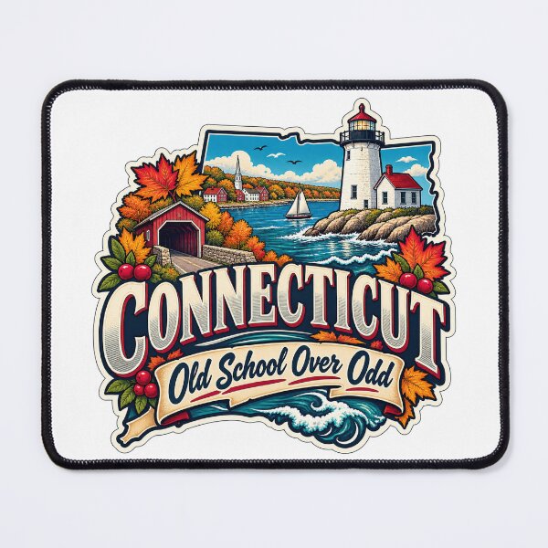 Item preview, Connecticut Old School Gen X designed and sold by Whimspired By Paxx.