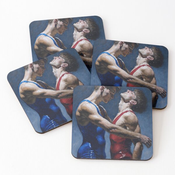 Item preview, Intimate Vintage Wrestlers designed and sold by gayishdesign.