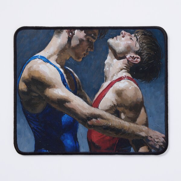 Item preview, Intimate Vintage Wrestlers designed and sold by gayishdesign.