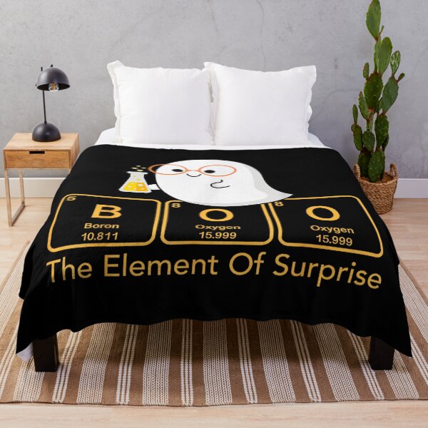 Item preview, Chemistry Boo The Element Of Surprise Cute Chemist Halloween  designed and sold by Taniyah Gomes.