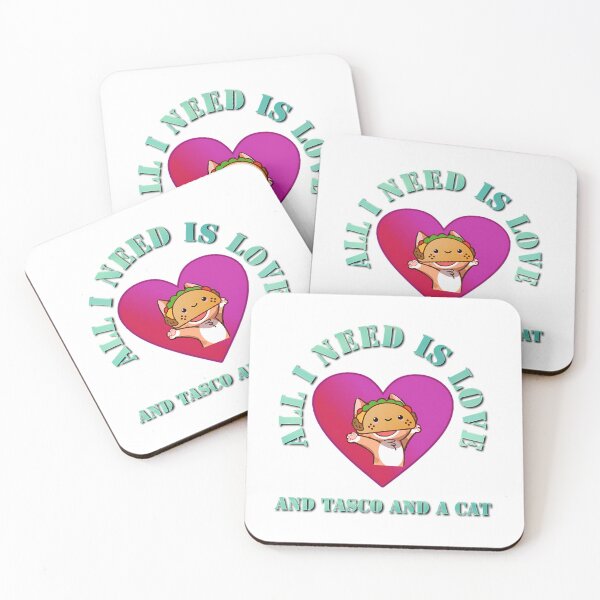 Item preview, All I Need Is Love And Tacos And A Cat designed and sold by jazlee-nwallin.