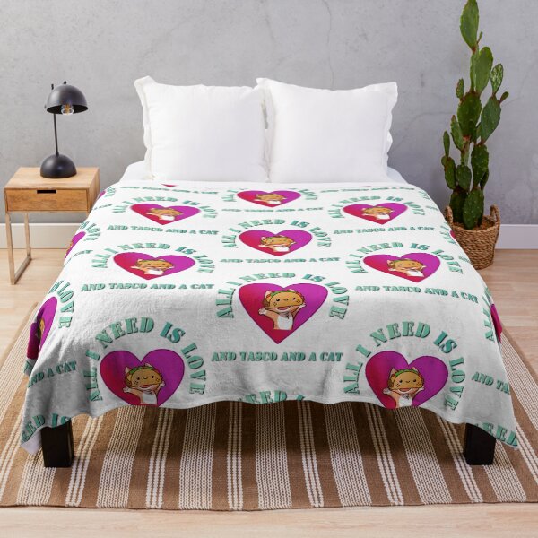 Item preview, All I Need Is Love And Tacos And A Cat designed and sold by jazlee-nwallin.