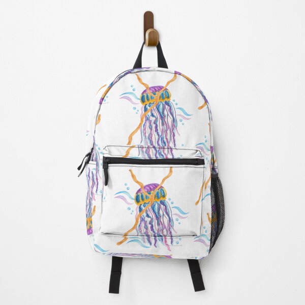Item preview, Colourful Kintsugi Jellyfish – Oceanic Marine Life Art designed and sold by newsuept25.art.