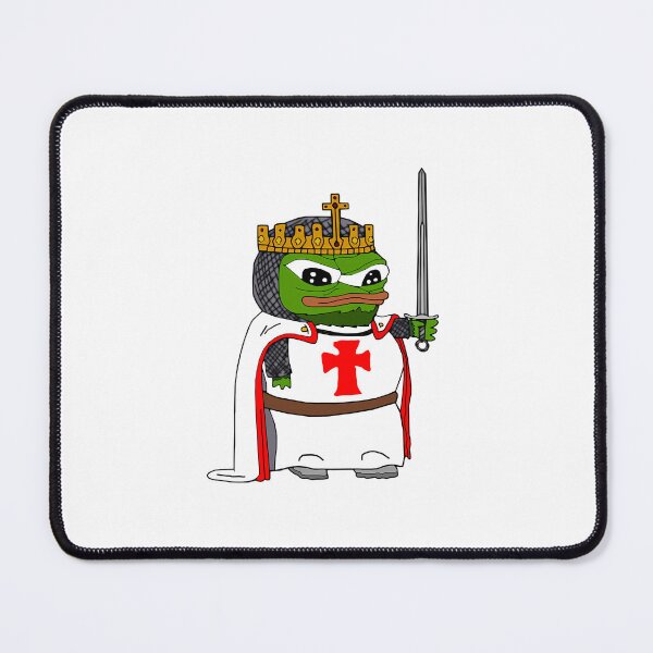 Item preview, Pepee The Frog Knight Templar Meme designed and sold by babyka776.