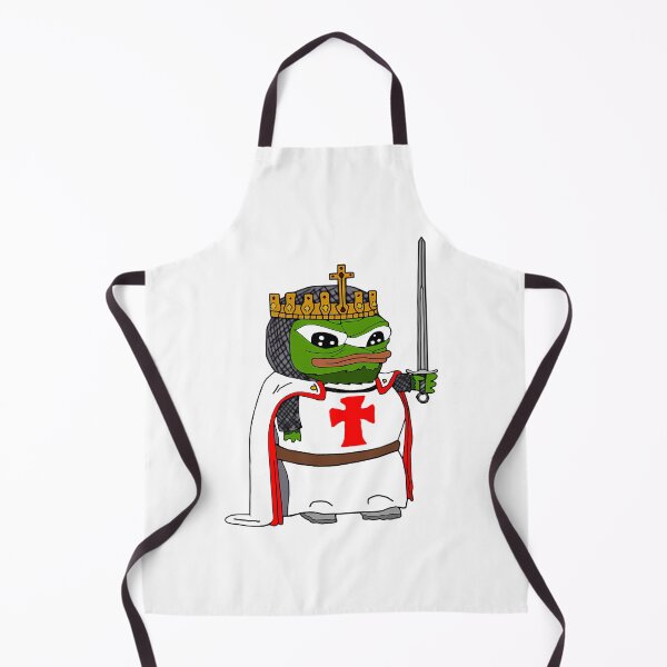Item preview, Pepee The Frog Knight Templar Meme designed and sold by babyka776.