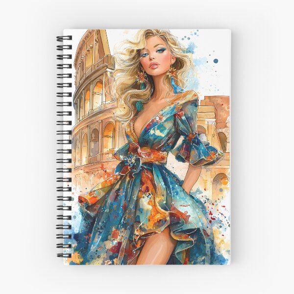 Item preview, Vibrant Fashion at the Colosseum in Rome designed and sold by Artessie.