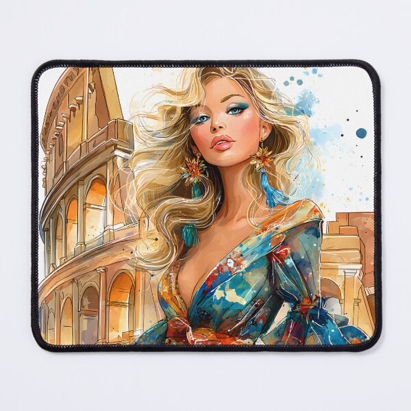 Item preview, Vibrant Fashion at the Colosseum in Rome designed and sold by Artessie.