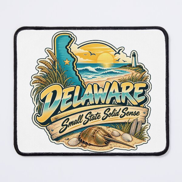 Item preview, Delaware Small State Solid Sense designed and sold by Whimspired By Paxx.